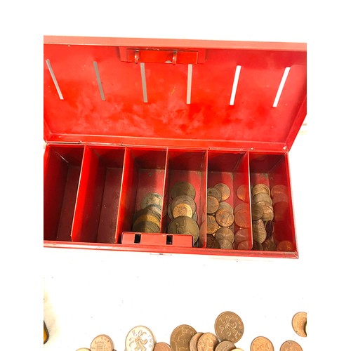 603 - Large selection of vintage and later coins includes foreign etc