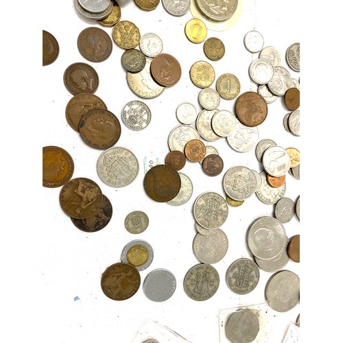 603 - Large selection of vintage and later coins includes foreign etc