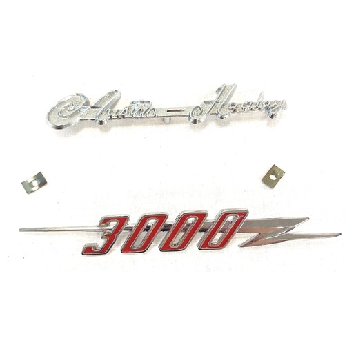 558 - 2 Vintage Austin Healey Boot badge markers