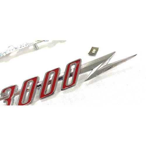 558 - 2 Vintage Austin Healey Boot badge markers