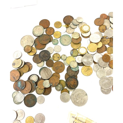 570 - Selection of vintage and later coins and bank notes etc