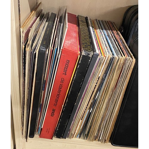 195 - Large selection of records to include Colman Hawkins, Mario Paroni, Val Doonican etc