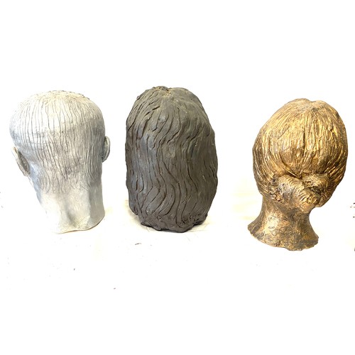 137 - Selection of 4 sculptured heads