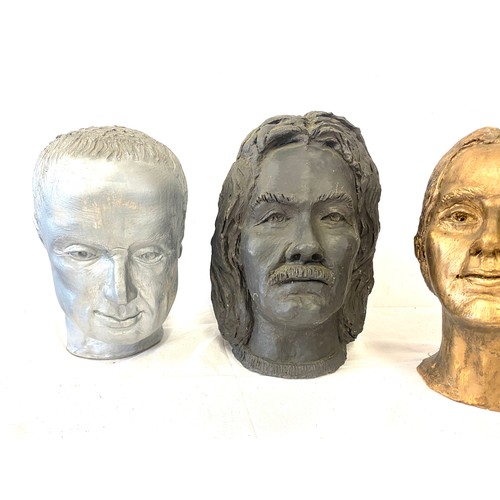 137 - Selection of 4 sculptured heads