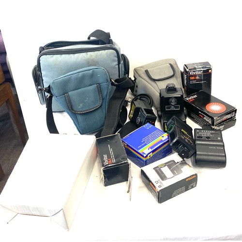 202 - Large selection of empty camera bags