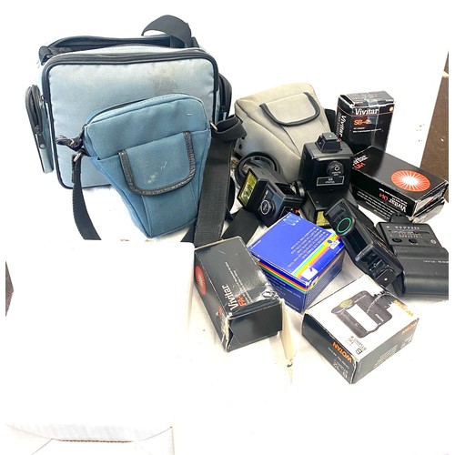 202 - Large selection of empty camera bags