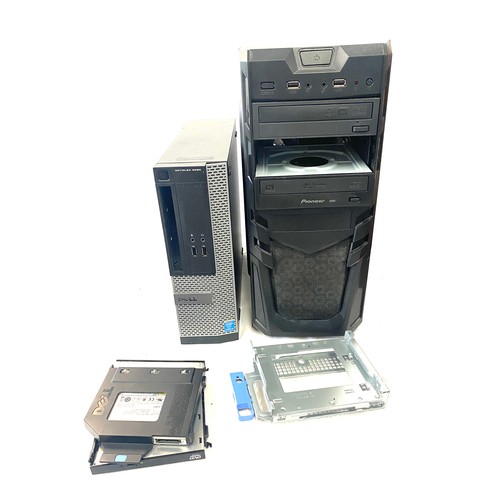 398 - Dell computer tower and 1 other, both untested