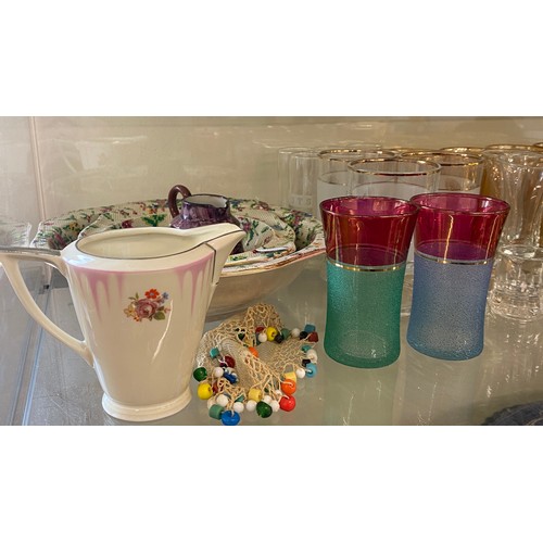 459 - Large selection of miscellaneous to include part tea service, glassware etc