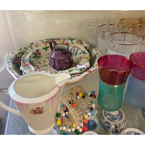 459 - Large selection of miscellaneous to include part tea service, glassware etc