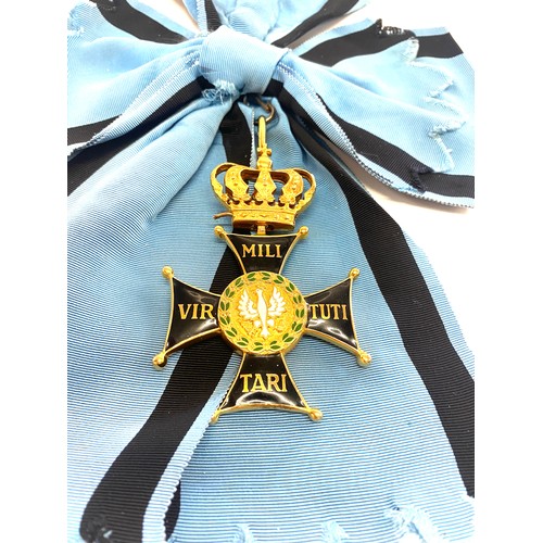 139 - Polish order of merit including breast star