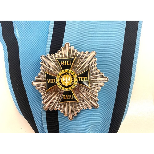 139 - Polish order of merit including breast star