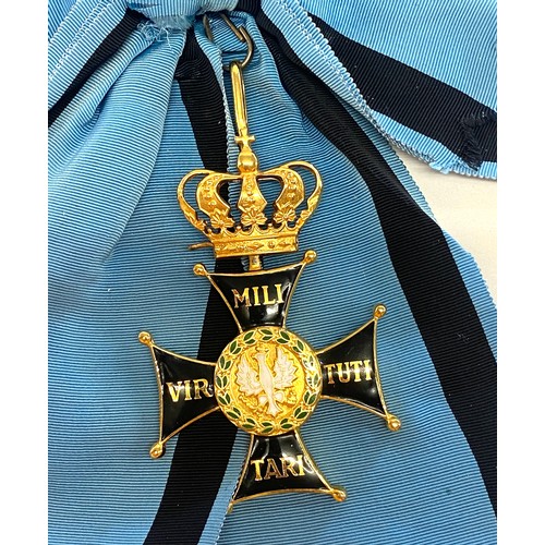 139 - Polish order of merit including breast star