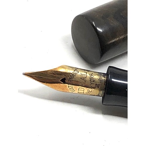 456 - 14ct gold waterman fountain pen with 9ct gold fittings