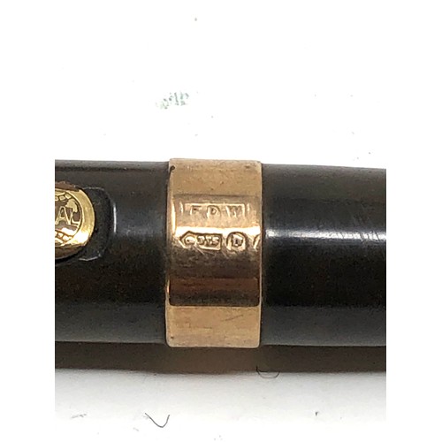 456 - 14ct gold waterman fountain pen with 9ct gold fittings