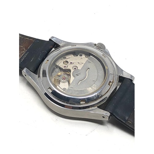 438 - trooper automatic military style wristwatch working order