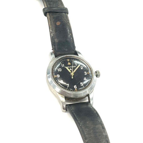 431 - Jaeger Lecoultre 6B/346 Military wrist watch  - Issued 1948 3269/48 the watch is ticking