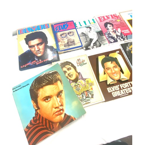 315 - Selection of Elvis Presley books includes Elvis in Holly Wood, Elvis Through my Eyes, The Music live... 