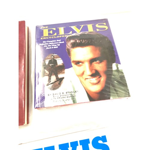 307 - Selection of Elvis Presley books includes Elvis By the Presleys, The Elvis Album, The Elvis Encyclop... 