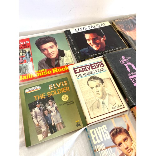 Large Selection Of Elvis Presley Books Includes The Elvis Presley