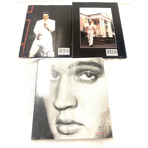 Three Elvis Presley books includes Forever Elvis, Elvis Man and Myth ...