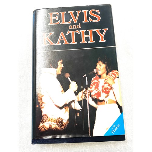 284 - Elvis and Kathy Hard back book by Kathy Westmoreland with William G.Quinn 1987