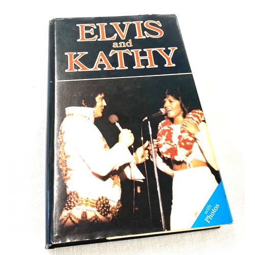 284 - Elvis and Kathy Hard back book by Kathy Westmoreland with William G.Quinn 1987