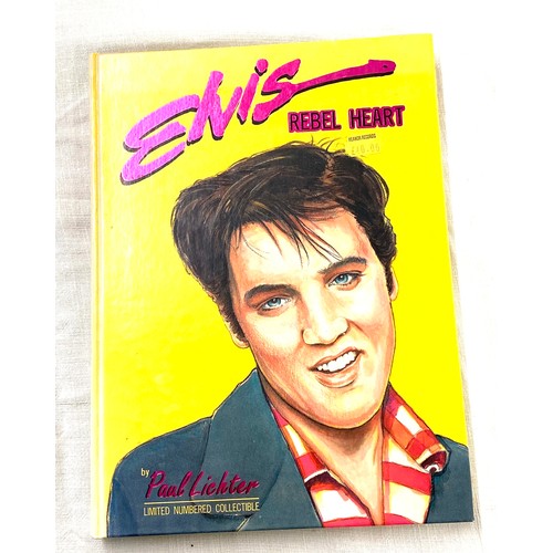 305 - Elvis Rebel Heart by Paul Lichter limited number collectible