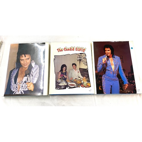 309 - The Elvis book volume II, IV and III by Sean Shaver over all good condition