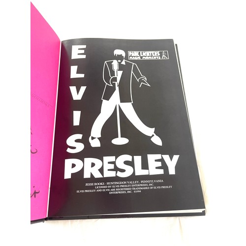 269 - Elvis Presley Magic Moments Book Paul Lichter Limited Edition hard back book  - signed