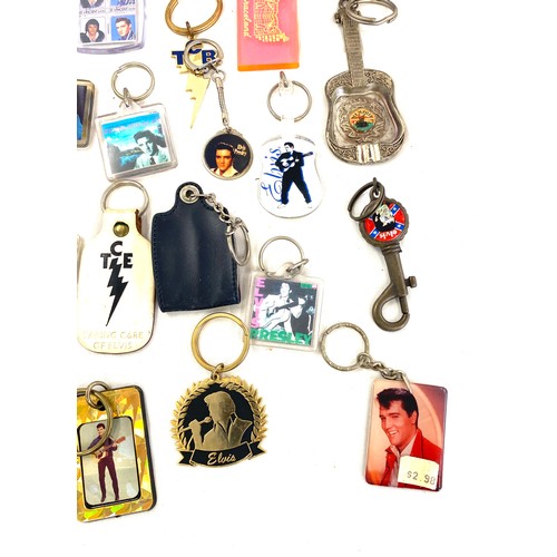 429 - Selection of assorted Elvis Presley collectors key rings