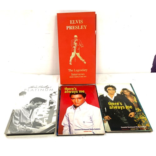 263 - Selection of Elvis Presley Boxed CD sets includes elvis presley platinum a life in music, The Legend... 