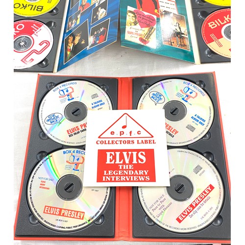 263 - Selection of Elvis Presley Boxed CD sets includes elvis presley platinum a life in music, The Legend... 