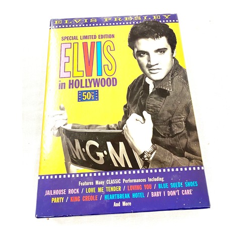 297 - Selection of Elvis Presley boxed Video Sets includes Thats the way it is, The Lost Performance, Elvi... 