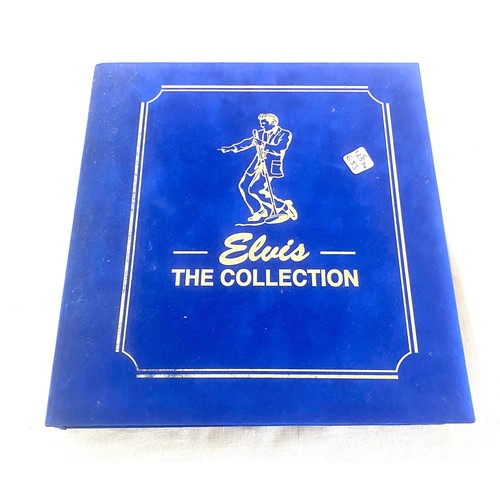 432 - Folder of Elvis Presley collectors stamps - The Elvis Collection