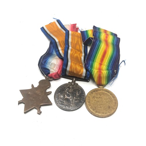 511 - ww1 trio of medals to 63666 bmbr cpl e aldous r.f.a-r.a