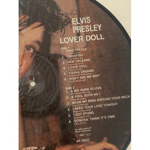 205 - Elvis Presley Lover Doll Exclusive Picture disc, un opened