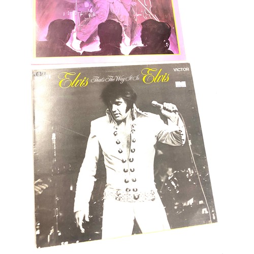 199 - 4 Elvis Presley records includes Elvis Thats The Way It Is, Elvis The Beginning,  Elvis The 56 Sessi... 