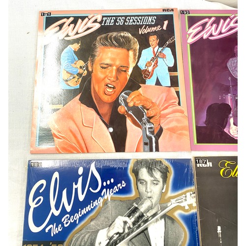 199 - 4 Elvis Presley records includes Elvis Thats The Way It Is, Elvis The Beginning,  Elvis The 56 Sessi... 