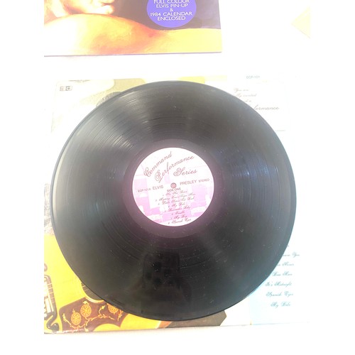 198 - 3 Elvis Presley records includes Having Fun With Elvis On Stage, Elvis Blue and Elvis ECP-101