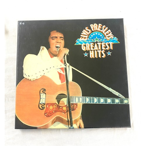 229 - 2 Elvis Presley Record sets includes Elvis Greatest Hits, 25 Anniversary limited edition