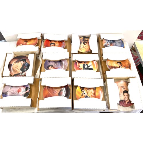 357 - Selection of Bradford Exchange Elvis Presley Hit Parade collection, collectors plates