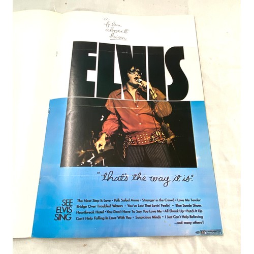 383 - Two Vintage Elvis Presley Poster book includes New Series and Poster Book Vol 1