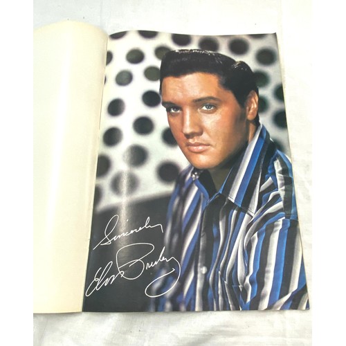 383 - Two Vintage Elvis Presley Poster book includes New Series and Poster Book Vol 1