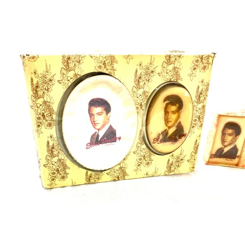 420 - Selection of Elvis Presley memorabilia Soap bars etc