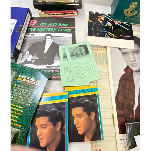 334 - Selection of Elvis Presley Memorabilia includes Gift bags, Post cards etc