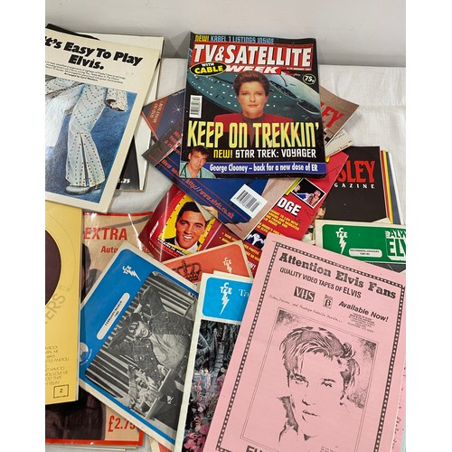 336 - Large Selection of Elvis Presley Memorabilia