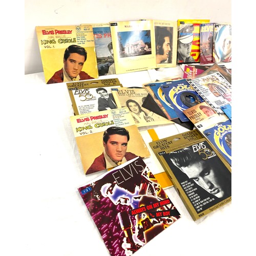 330 - Large selection of Elvis Presley 45s