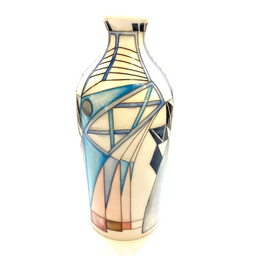 342 - Modern Moorcroft (Design Consort) table vase, 9 inches tall