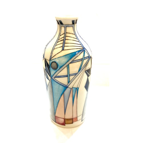 342 - Modern Moorcroft (Design Consort) table vase, 9 inches tall