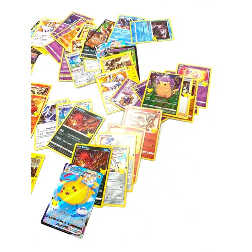 598 - Large selection of Pokemon cards year 2021 approx 60 cards